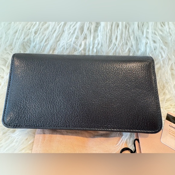 Miu Miu Madras Nero Black Leather Clutch Crossbody 5ZH044 - Picture 7 of 8